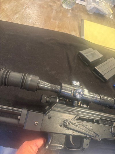 Rare unfired Russian Preban Saiga .308 Sniper Rifle with Russian Scope - Image 8 of 15