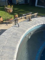 Beautiful unfired 2-tone DPMS SASS Sniper Rifle with Fluted Barrel and Vortex Scope - Image 9 of 10