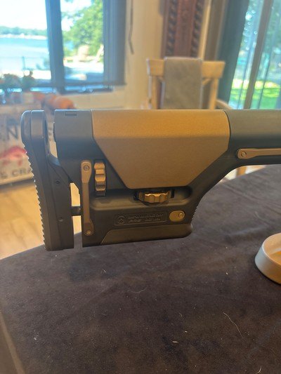 Beautiful unfired 2-tone DPMS SASS Sniper Rifle with Fluted Barrel and Vortex Scope - Image 6 of 10