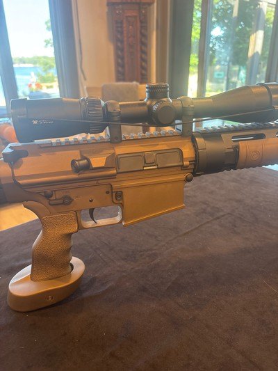 Beautiful unfired 2-tone DPMS SASS Sniper Rifle with Fluted Barrel and Vortex Scope - Image 5 of 10