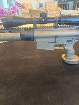 Beautiful unfired 2-tone DPMS SASS Sniper Rifle with Fluted Barrel and Vortex Scope - Image 3 of 10
