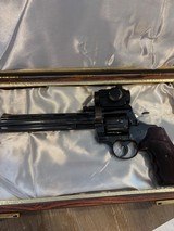 Beautiful 1986 bright polished blue 8” Python, barely fired with SightMark reticle…. A Hunting Machine - Image 9 of 15