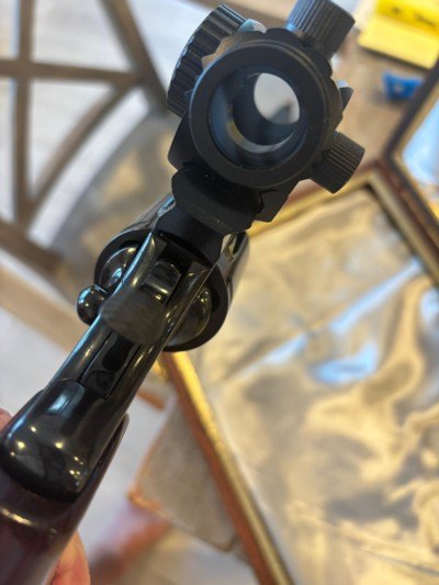 Beautiful 1986 bright polished blue 8” Python, barely fired with SightMark reticle…. A Hunting Machine - Image 7 of 15