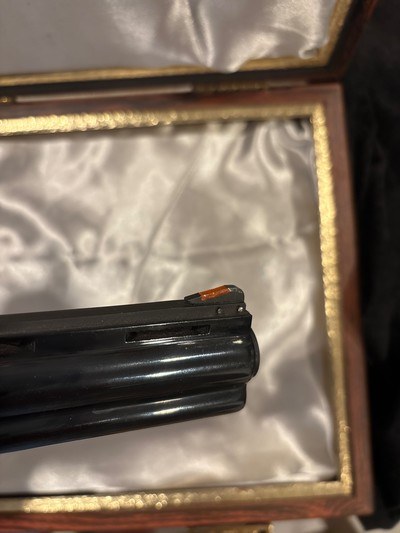 Beautiful 1986 bright polished blue 8” Python, barely fired with SightMark reticle…. A Hunting Machine - Image 15 of 15