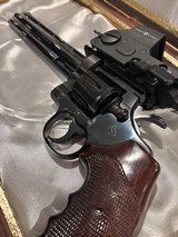 Beautiful 1986 bright polished blue 8” Python, barely fired with SightMark reticle…. A Hunting Machine - Image 2 of 15