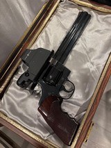 Beautiful 1986 bright polished blue 8” Python, barely fired with SightMark reticle…. A Hunting Machine - Image 14 of 15