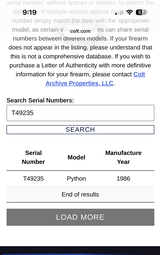Beautiful 1986 bright polished blue 8” Python, barely fired with SightMark reticle…. A Hunting Machine - Image 15 of 15
