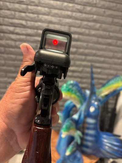 Beautiful 1986 bright polished blue 8” Python, barely fired with SightMark reticle…. A Hunting Machine - Image 4 of 15