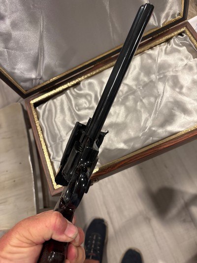 Beautiful 1986 bright polished blue 8” Python, barely fired with SightMark reticle…. A Hunting Machine - Image 10 of 15