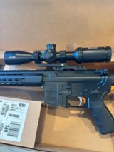 Beautiful unfired NIB custom Bushmaster with Bushnell tactical scope on Vortex Mt. Keymode fore end tactical flash-hider - Image 2 of 15