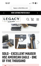 Rare Mauser HSC 1 of 5,000 .380 Pistol NIB… Mint Collectible Condition - Image 11 of 11