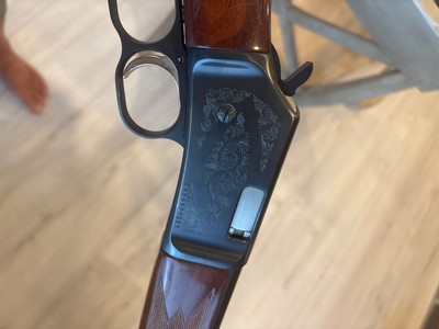 Beautiful ENGRAVED Grade II Browning BL-22 in collector condition with gorgeous Walnut Stocks - Image 2 of 9