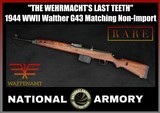 1944 Walther ac44 G43 Matching Non-Import WWII German 8MM Semi-Auto Rifle - Image 1 of 20
