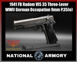 1941 FB Radom VIS 35 Three-Lever WWII German Occupation 9mm Polish P.35(e) - Image 1 of 19