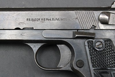 1941 FB Radom VIS 35 Three-Lever WWII German Occupation 9mm Polish P.35(e) - Image 10 of 19
