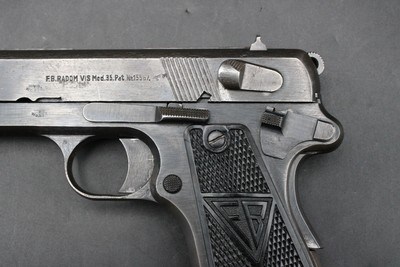 1941 FB Radom VIS 35 Three-Lever WWII German Occupation 9mm Polish P.35(e) - Image 9 of 19