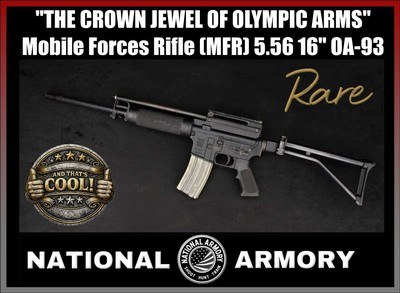 1992 Pre-Ban Olympic Arms MFR Mobile Forces Rifle 5.56 16