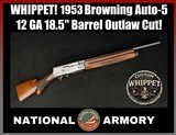 WHIPPET! 1953 Browning Auto-5 12 GA FN Belgium A5 18.5