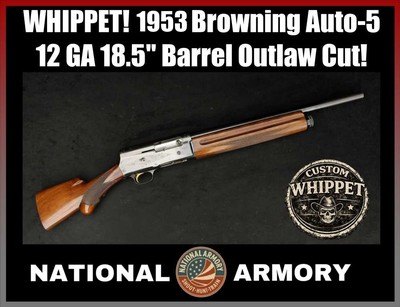 WHIPPET! 1953 Browning Auto-5 12 GA FN Belgium A5 18.5