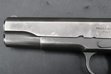 1943 Ithaca M1911A1 U.S. Army Property Mark .45 ACP SA Rebuild WWII 1911 A1 - Image 5 of 25