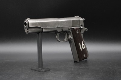 1943 Ithaca M1911A1 U.S. Army Property Mark .45 ACP SA Rebuild WWII 1911 A1 - Image 21 of 25