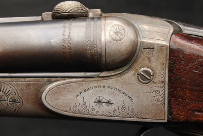 1930 Weimar Era JP Sauer & Sohn Suhl Cape Gun 16GA / 8x57JR Krupp Barrels - Image 20 of 25