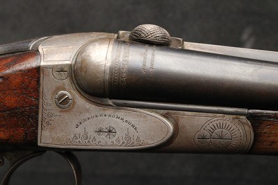 1930 Weimar Era JP Sauer & Sohn Suhl Cape Gun 16GA / 8x57JR Krupp Barrels - Image 9 of 25