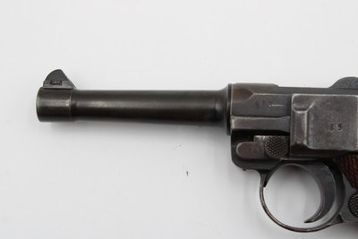 1917 DWM P.08 WWI Luger 9mm All Matching KU & Simson Weimar Reissue Proofs - Image 6 of 25