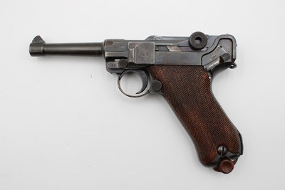1917 DWM P.08 WWI Luger 9mm All Matching KU & Simson Weimar Reissue Proofs - Image 3 of 25