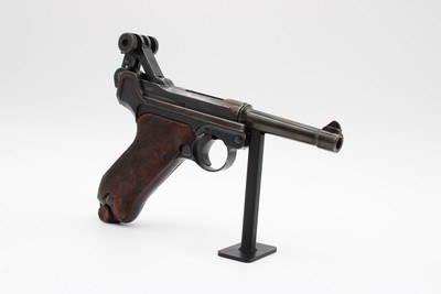 1917 DWM P.08 WWI Luger 9mm All Matching KU & Simson Weimar Reissue Proofs - Image 25 of 25