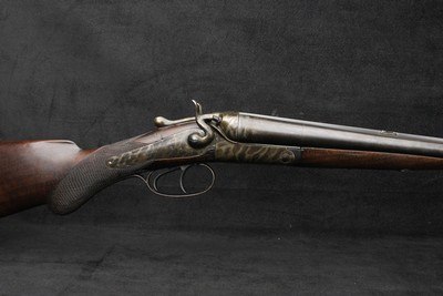 1900 H.Pieper Classic Belgian Liège Cape Gun Rifle Shotgun 12GA 9.3X47R 28