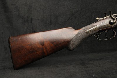 1900 H.Pieper Classic Belgian Liège Cape Gun Rifle Shotgun 12GA 9.3X47R 28