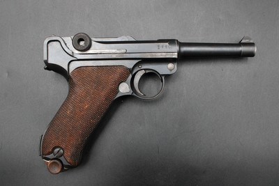 1917 DWM P.08 Luger 9mm All Matching Magazine WWI Imperial Germany Holster - Image 15 of 25