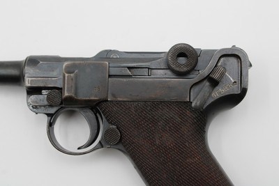 *RARE* 1908 DWM P.08 Bulgarian Lion Crest Luger Cyrillic Marked Pre-WWI P08 - Image 5 of 24