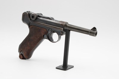 1917 DWM P.08 WWI Luger 9mm All Matching KU & Simson Weimar Reissue Proofs - Image 22 of 25