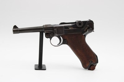 1917 DWM P.08 WWI Luger 9mm All Matching KU & Simson Weimar Reissue Proofs - Image 24 of 25