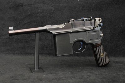 1930 Mauser C96 Bolo Broomhandle Matching Commercial Crown/U 7.63x25mm Stock Rig *BEAUTIFUL* - Image 17 of 25
