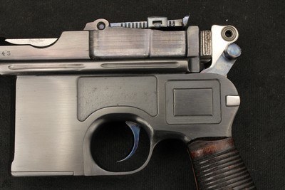 1930 Mauser C96 Bolo Broomhandle Matching Commercial Crown/U 7.63x25mm Stock Rig *BEAUTIFUL* - Image 7 of 25