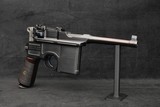 1930 Mauser C96 Bolo Broomhandle Matching Commercial Crown/U 7.63x25mm Stock Rig *BEAUTIFUL* - Image 16 of 25