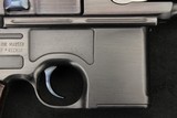 1930 Mauser C96 Bolo Broomhandle Matching Commercial Crown/U 7.63x25mm Stock Rig *BEAUTIFUL* - Image 12 of 25