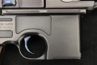 1930 Mauser C96 Bolo Broomhandle Matching Commercial Crown/U 7.63x25mm Stock Rig *BEAUTIFUL* - Image 12 of 25
