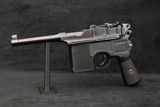1930 Mauser C96 Bolo Broomhandle Matching Commercial Crown/U 7.63x25mm Stock Rig *BEAUTIFUL* - Image 17 of 25