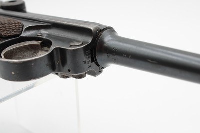*RARE* 1918 Erfurt P.08 Luger 9mm WWI Unit Marked S.A.R.I.118 Police Issue - Image 16 of 25