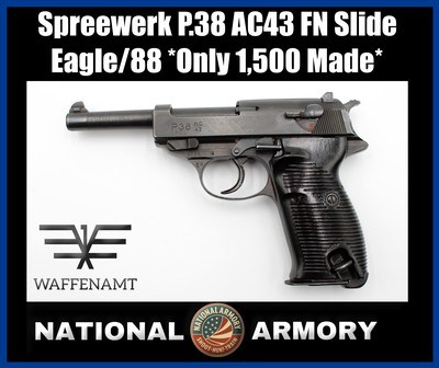 *RARE* Spreewerk P.38 AC43 FN Slide Eagle/88 *Only 1,500 Made* P38 - Image 1 of 25