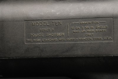 1975 High Standard Model 10 Series B Police Bullpup 12GA 18