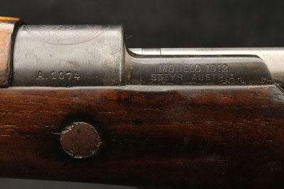 1914 Steyr Modelo 1912 Carbine Peruvian Contract 7mm Mauser 22