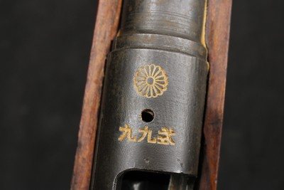 1942 Nagoya Arsenal Type 99 Arisaka 6th Series WWII Rifle 7.7 Intact Mum AA Wings - Image 15 of 25