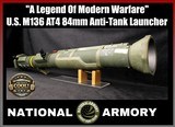 Original U.S. M136 AT4 84mm Anti-Tank Launcher Inert GWOT M163 Anti-Armor