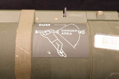 Original U.S. M136 AT4 84mm Anti-Tank Launcher Inert GWOT M163 Anti-Armor - Image 7 of 24