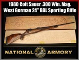 1980 Colt Sauer .300 Win Mag West German 24